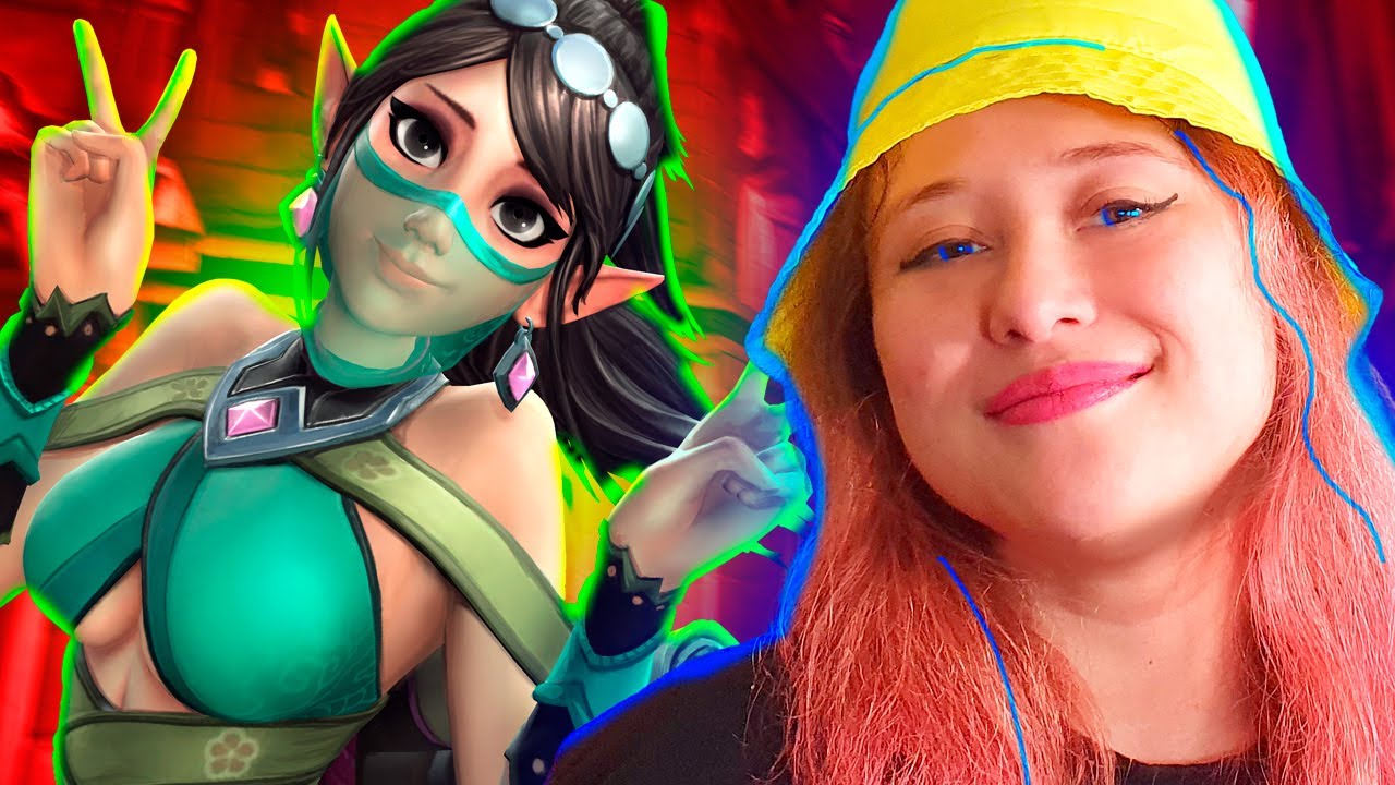 ELA VOLTOU a ser escolhida no ranked do PALADINS