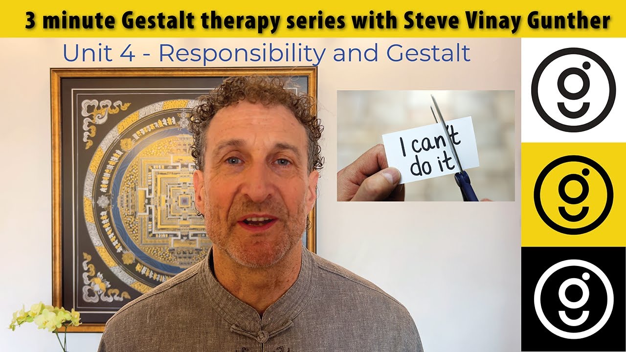 Responsibility and Gestalt Therapy • 3 minute Gestalt series #4