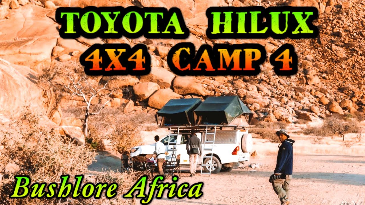 🔴 TOYOTA HILUX  4X4 CAMP 4  ❎ ( Bushlore)