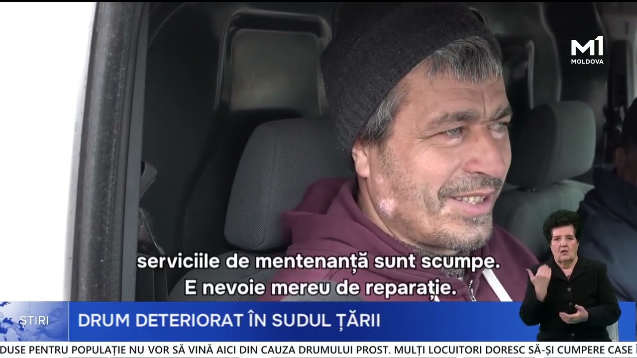 Drum degradat pe traseul Comrat–Ceadîr-Lunga: localnicii cer intervenții urgente