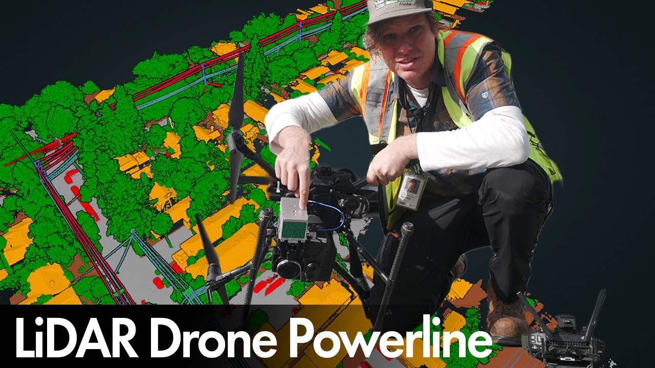 LiDAR Drone Powerline Inspection | ROCK R2A | DJI M210