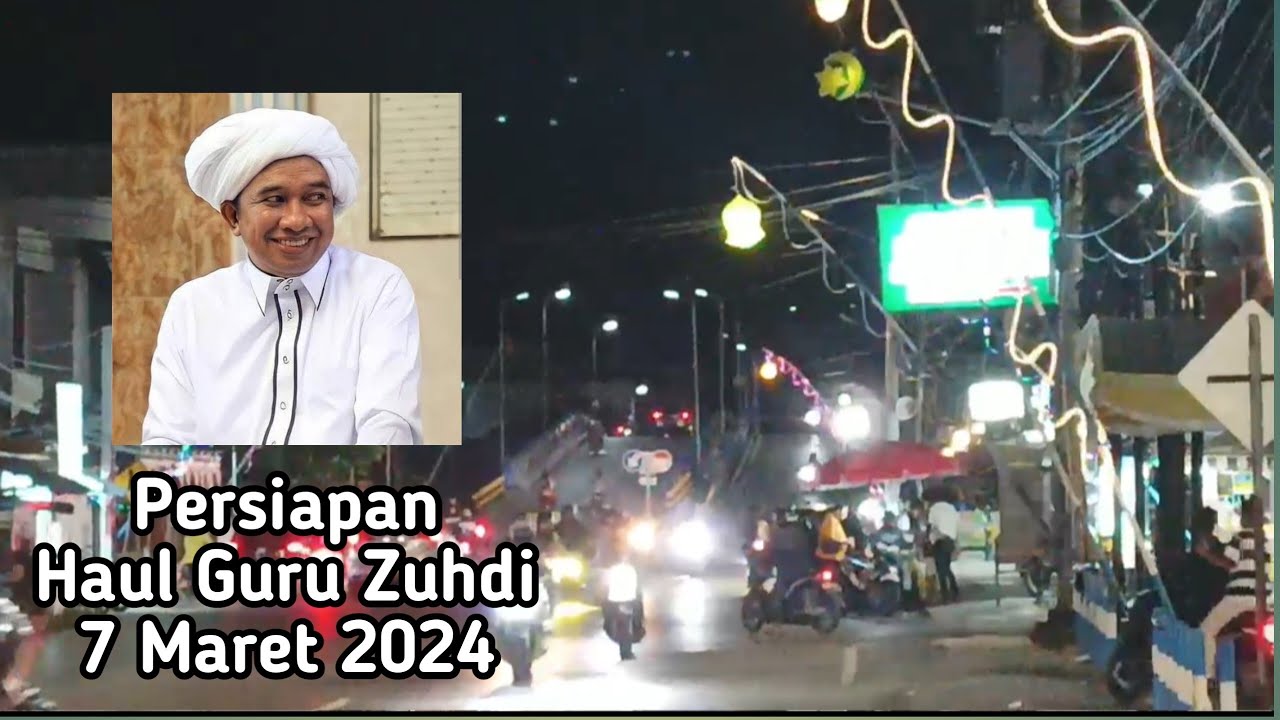 H-2 Haul Guru Zuhdi (Kondisi Jalanan) Depan Mesjid Jami Banjarmasin