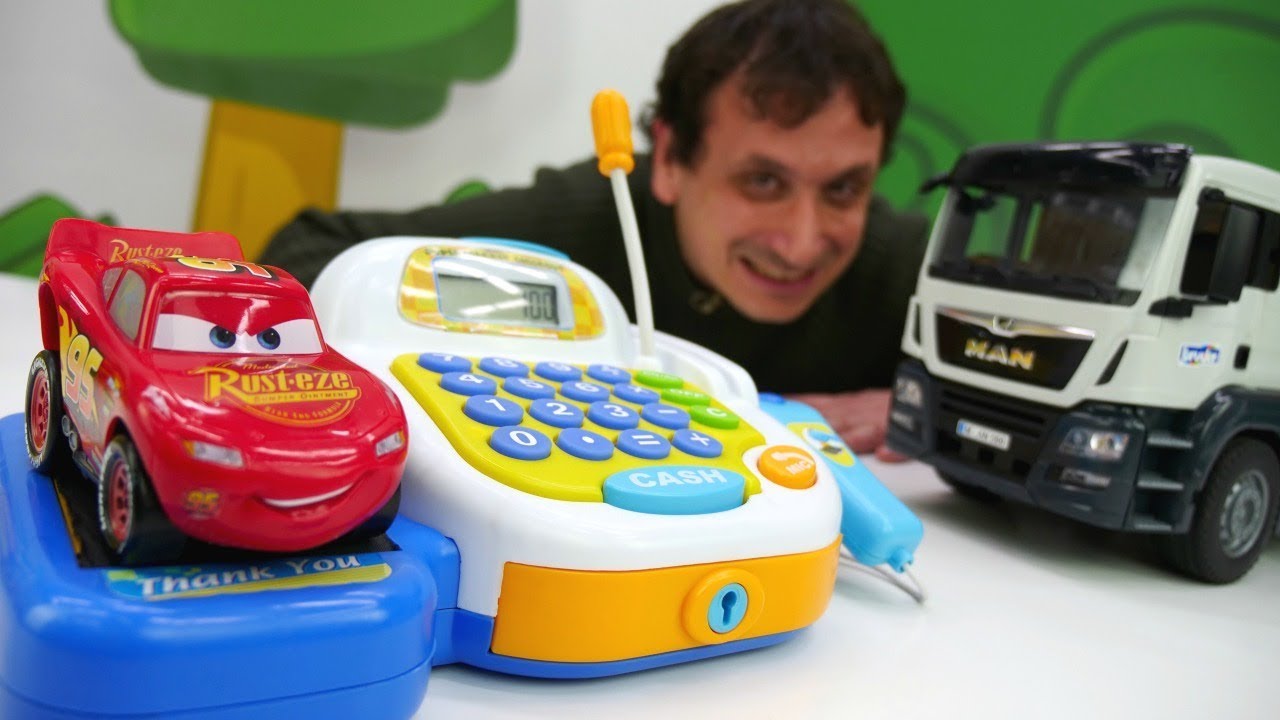 Scuola Divertente. Saetta McQueen e PlayDoh. Giochi per bambini