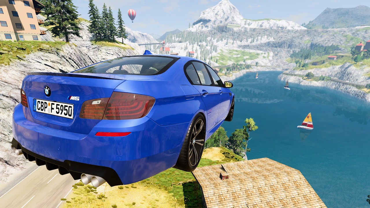 Epic High Speed Car Jumps #260 – BeamNG Drive | CrashBoomPunk