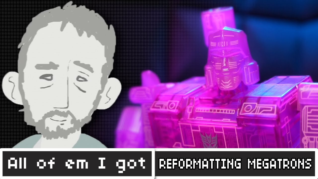 Transformers Reformatting Megatron Figures - All of em I got