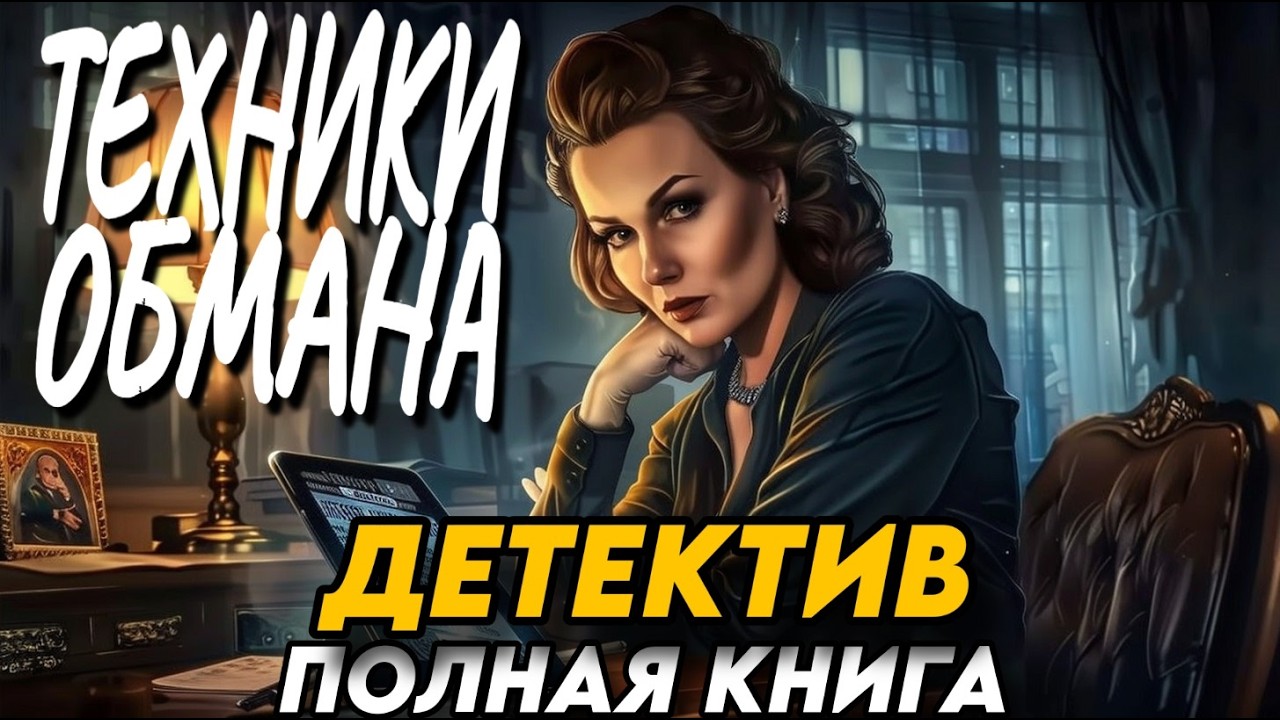 АУДИОКНИГА ДЕТЕКТИВ: ТЕХНИКИ ОБМАНА | СЛУШАТЬ ПОЛНОСТЬЮ
