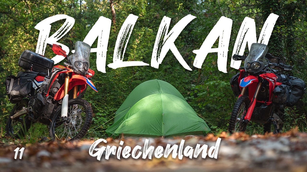Griechenland: Bären, Unwetter, Brücken und richtig gutes Essen - Balkan 11 - mit den CRF´s