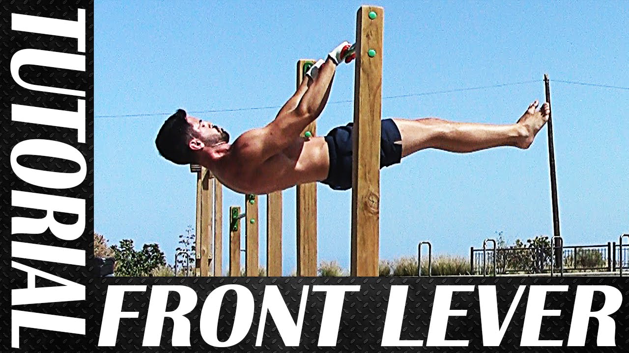 TUTORIAL DE FRONT LEVER - Cómo sacar el Front Lever con sólo 6 ejercicios