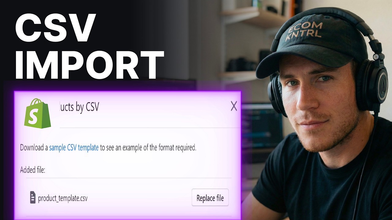 How To Import Your Products In Shopify Using CSV Files (2026) | Products Page