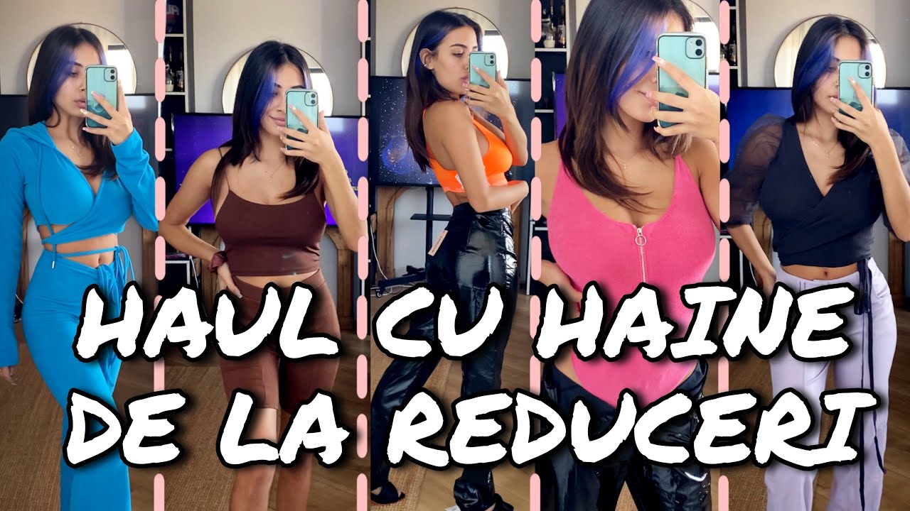 HAUL cu HAINE, MACHIAJE si ACCESORII de la REDUCERI // BERSHKA, ZARA, VICTORIA'S SECRET etc