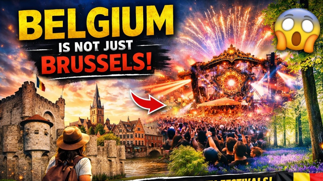 Belgium Is NOT Just Brussels! 🇧🇪 Hidden Castles, Secret Forests & Wild Festivals They Don’t Show You