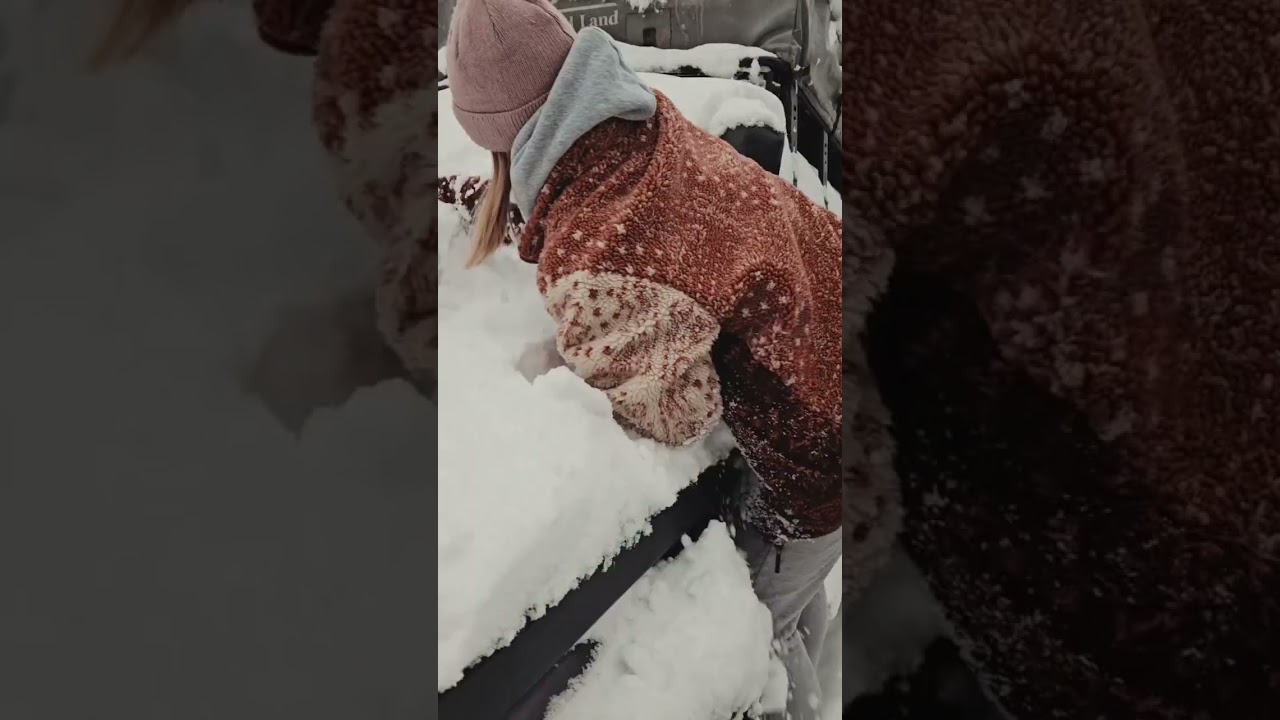Pierwsze odśnieżanie Patrola w tym sezonie