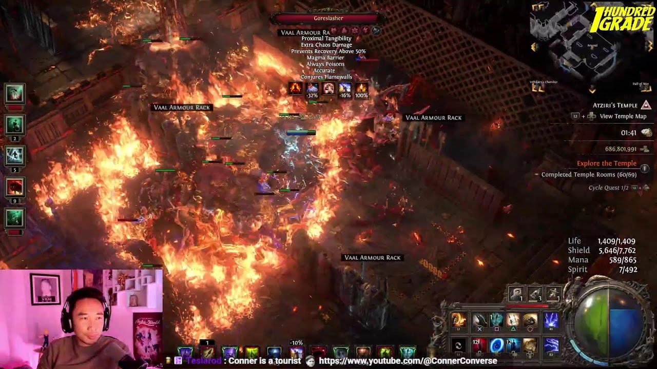 Nightshift ep36. Minion rage shock infernal legion lich temple almost done.