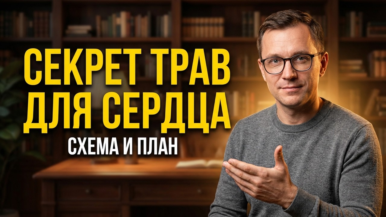 Давление убивает? Секрет трав для сердца: схема 3 уровня + план 7 дней.