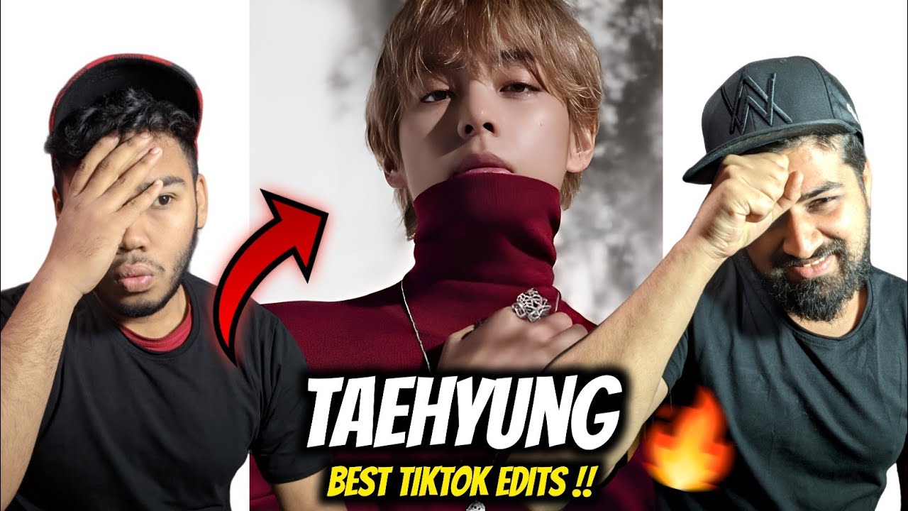 TAEHYUNG's Hottest TikTok Edits! Reaction! BTS REACTION