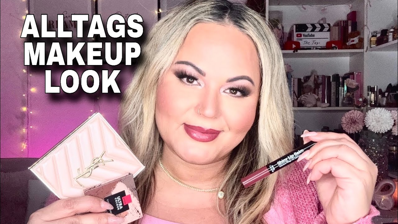 ALLTAGS MAKEUP LOOK ✨Drogerie & Highend Makeup | Neue Produkte im Test | Allday Makeup | 