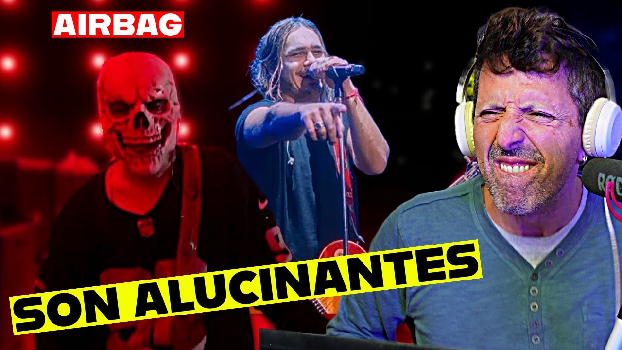 AIRBAG HURACÁN | LA ROMPEN HACIENDO EL MEJOR ROCK | CANTAUTOR REACCIÓN