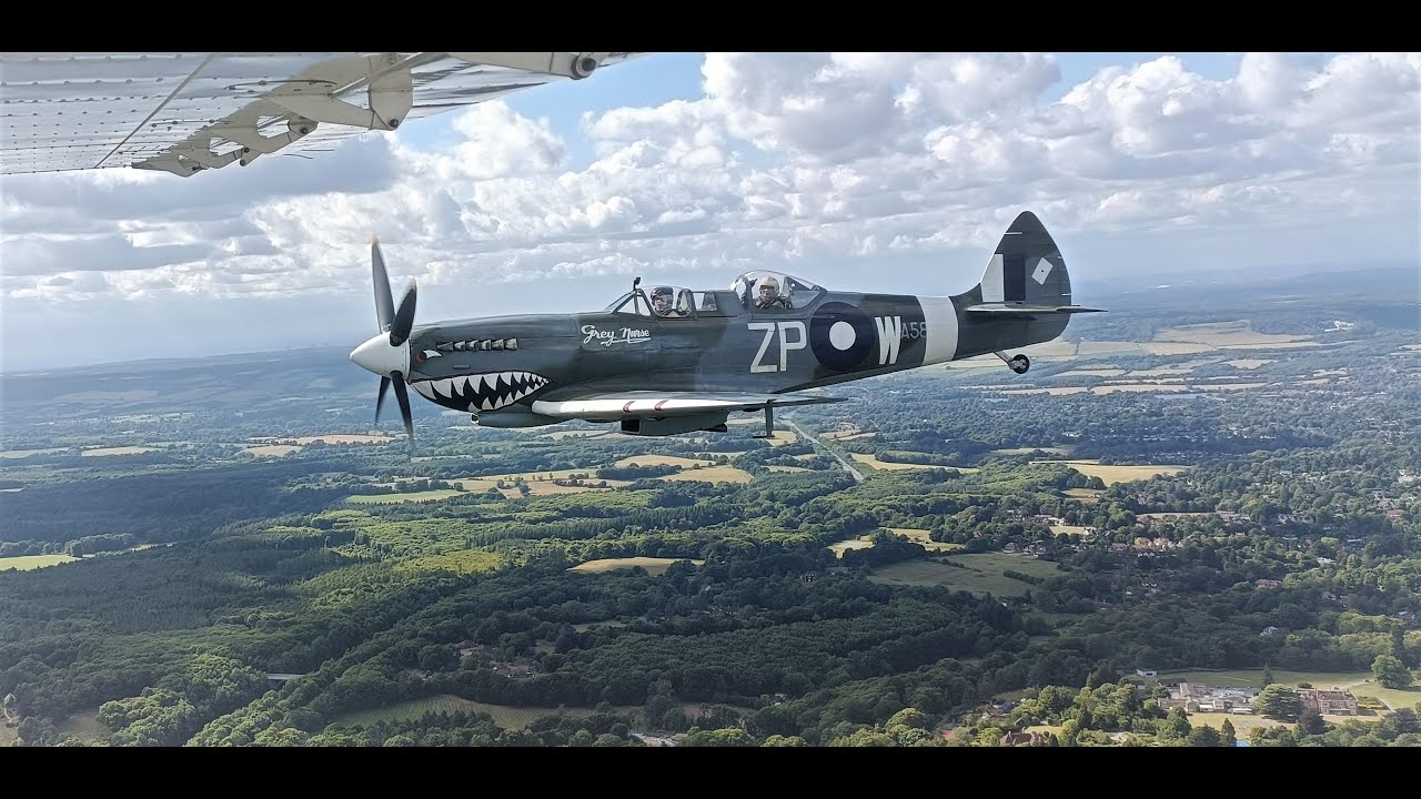 Two Seat Spitfire Flight