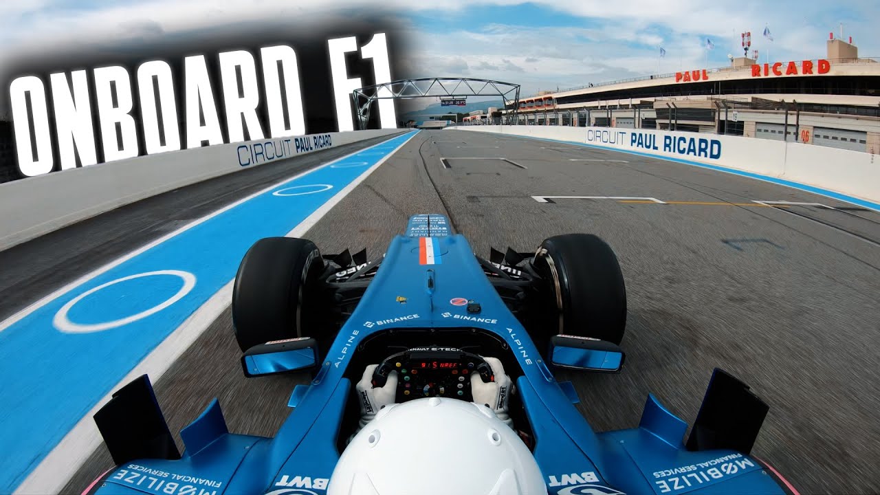 ONBOARD COMPLET - TEST F1 ALPINE - CHASSIS LOTUS E20 2012