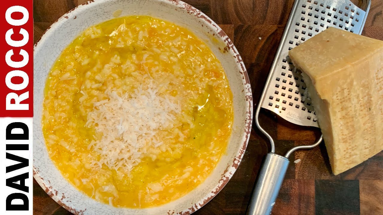 HOW TO MAKE: Butternut Squash Risotto | David Rocco's Recipes