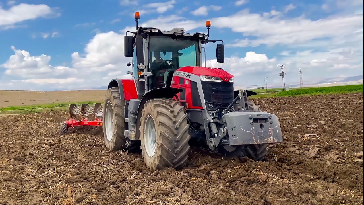 Massey Ferguson 8S.265 Tarla sürümünde Mükemmel Performans - Oluzlu Tarım