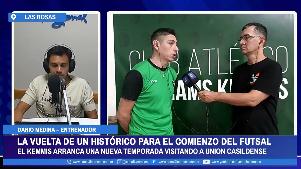 13-03-26 Nota Dario Medina – Entrenador
