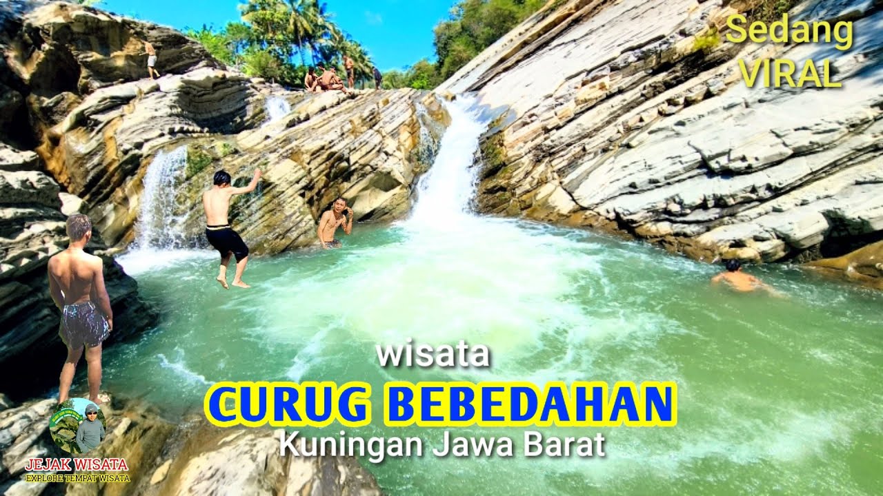 WISATA CURUG BEBEDAHAN KUNINGAN JAWA BARAT YG SEDANG VIRAL 2024