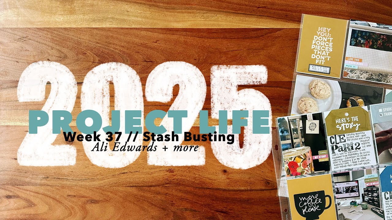 2025 Project Life // Week 37: Stash Busting