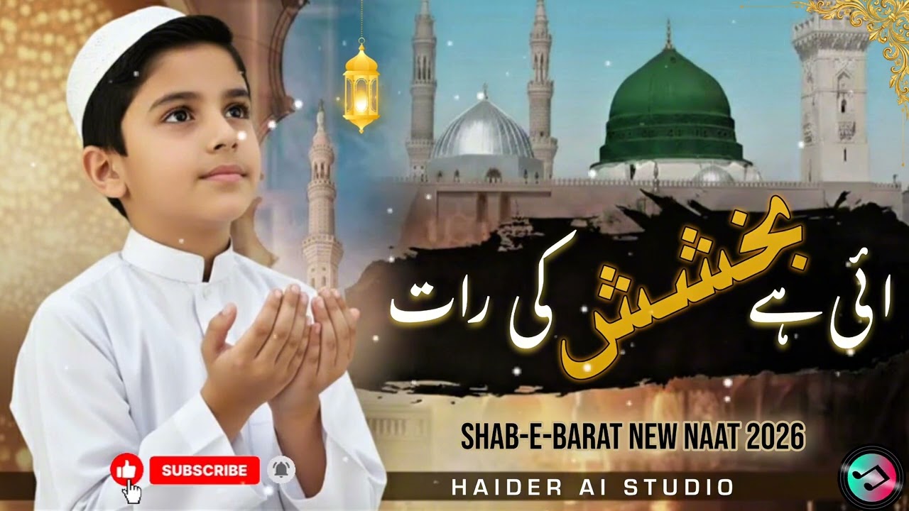 Ai Ha Bakshis Ke Rat || Shab-e-Barat New Naat 2026 || HAIDER AI STUDIO 