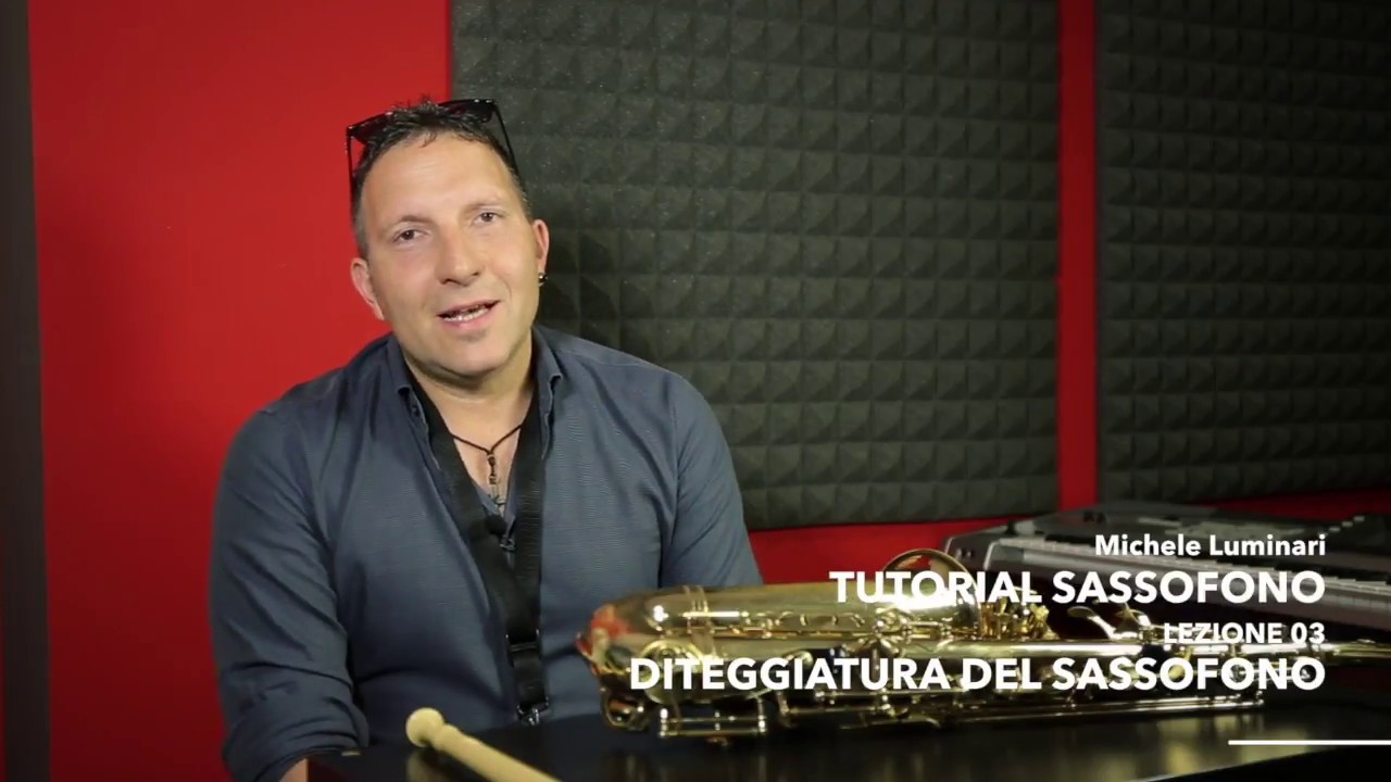 Tutorial SASSOFONO 3 - Diteggiatura del sassofono