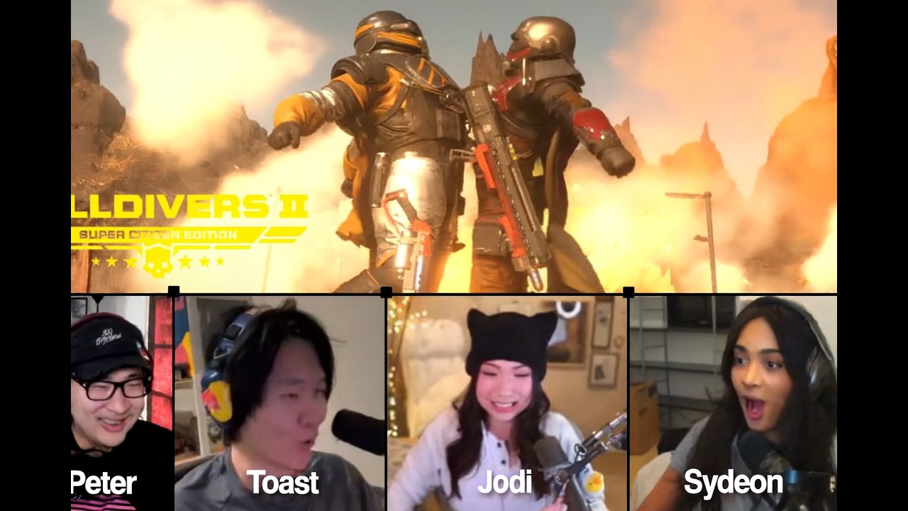 Helldivers II Disguised Toast Jodi Sydeon & Peter Risk It All for Government Validation (Multi POV)