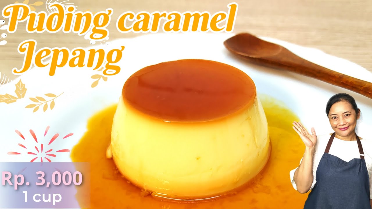 【Ingin usaha jualan?】Resep Puding Caramel Jepang カスタードプリン(resep masakan jepang rumahan)