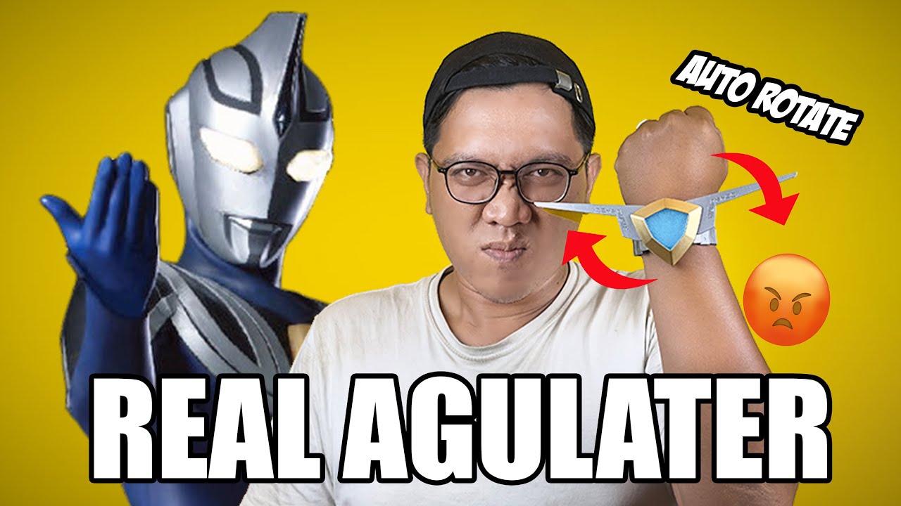 INI BARU AGULATER!!! BISA PUTAR OTOMATIS!! UNBOXING & REVIEW AGULATER - ULTRAMAN AGUL!!
