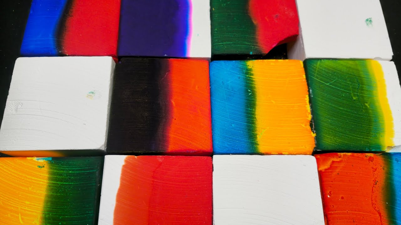 5K Celebration 🥂 | Double Dyed Gymchalk Crush | ASMR | Oddly Satisfying