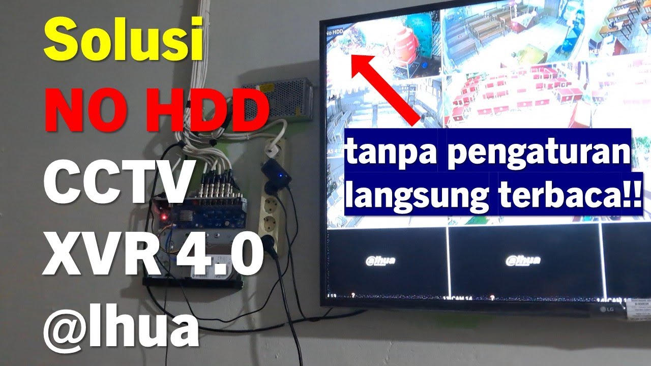 Hardisk CCTV No HDD DVR XVR 4.0 dahua.