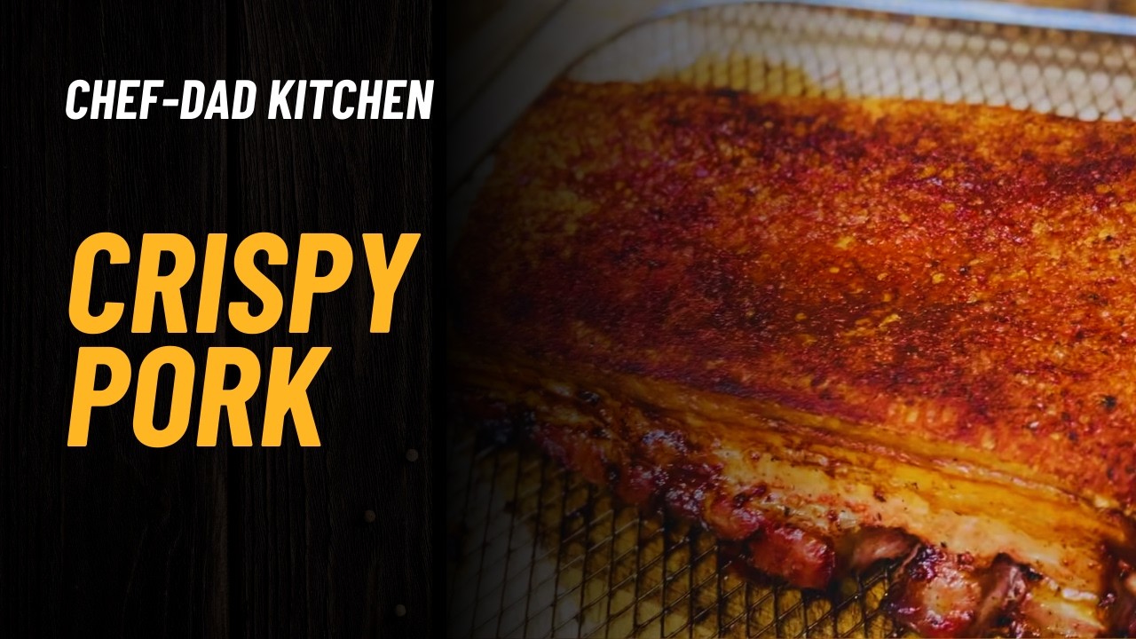 No Salt Crust  No Foil Boat, Air Fryer Crispy Pork Belly
