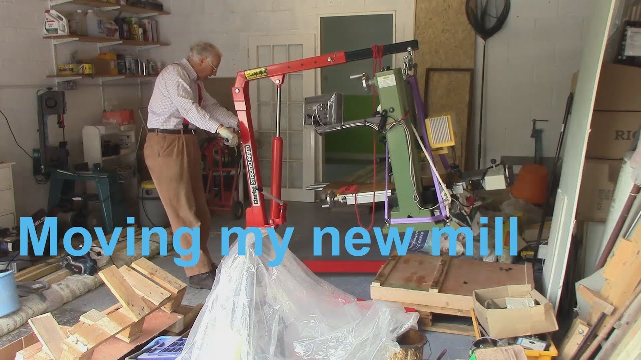 Moving my new milling machine