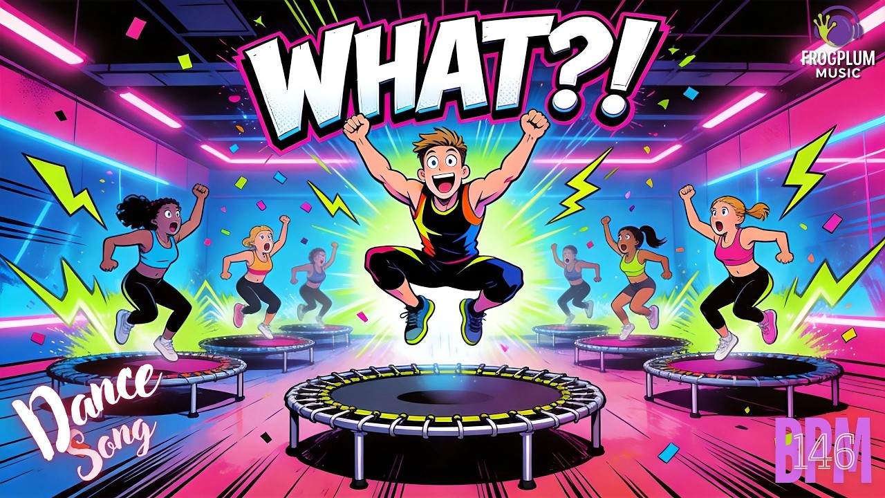 WHAT?! | 146 BPM Zumba Trampoline Fitness | High Energy Cardio #zumba #dancemusic