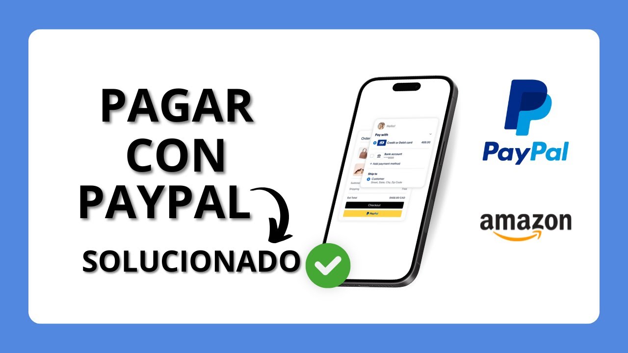 PAGAR CON PAYPAL EN AMAZON | F&Aacute;CIL Y R&Aacute;PIDO
