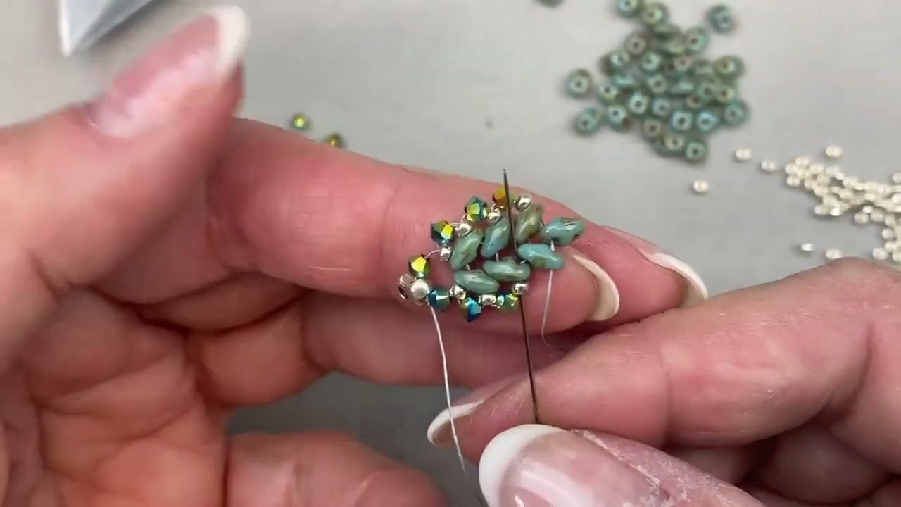 How to make SuperDuo Leaf Earrings