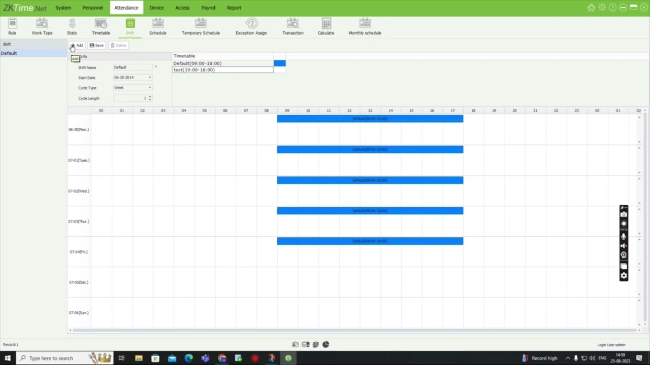 ZKTime Net 3.3(Support VL Device) Attendance & Report Modules (Part-3/3)