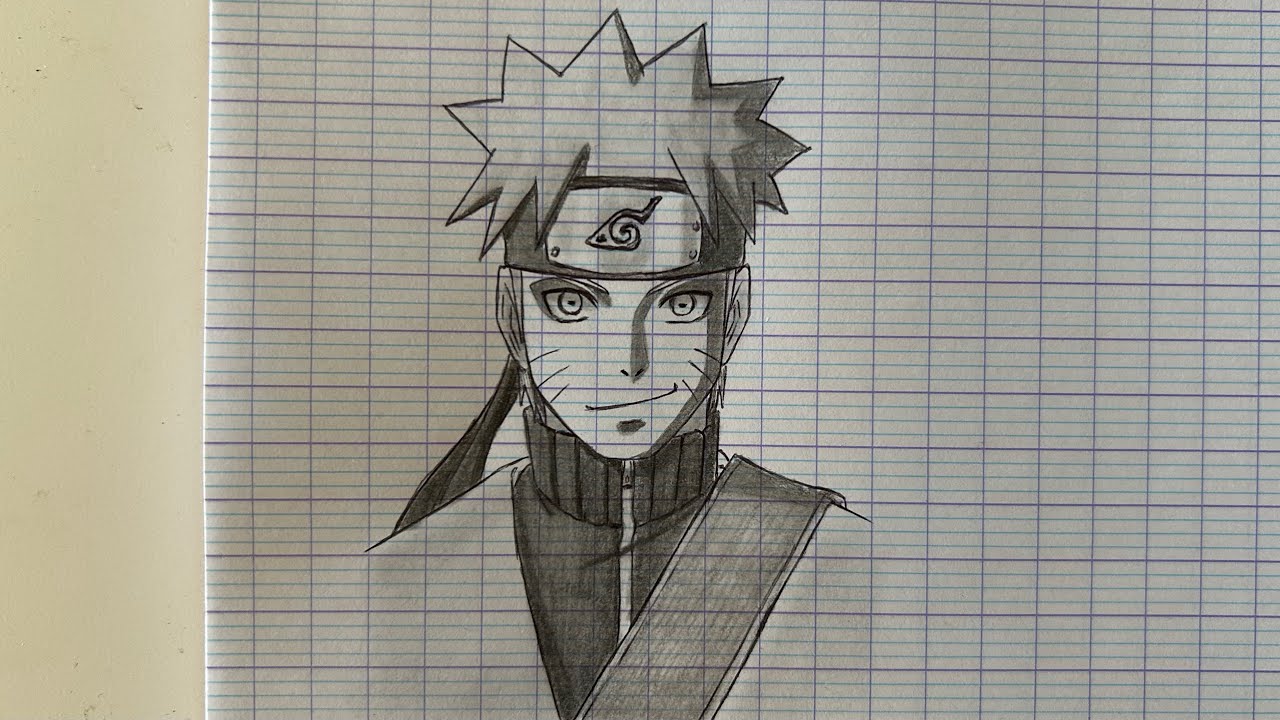 Dessiner Naruto Uzumaki étape par étape | Tutoriel dessin manga