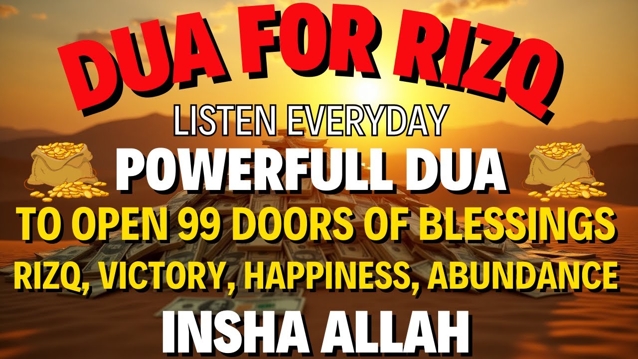 JUST BY LISTENING TO THIS VERY POWERFUL DUA YOU WILL BRING GOOD NEWS IN YOUR LIFE! INSHALLAH