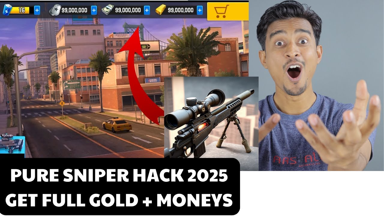Pure Sniper 2025 HACK - GET FULL GOLD + MONEYS ON IOS/ANDROID(NEW) #puresniper