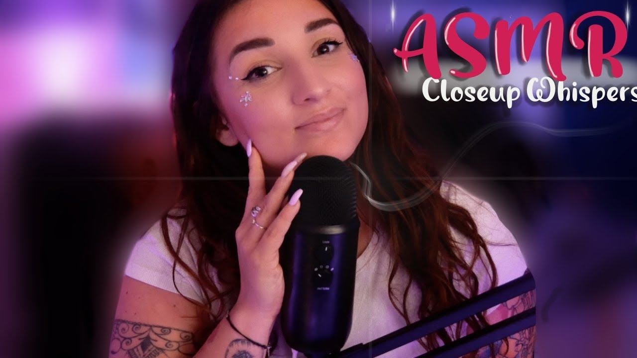 ASMR FRANÇAIS : TRÈS PROCHE DU MICRO (close up whispers) 😍