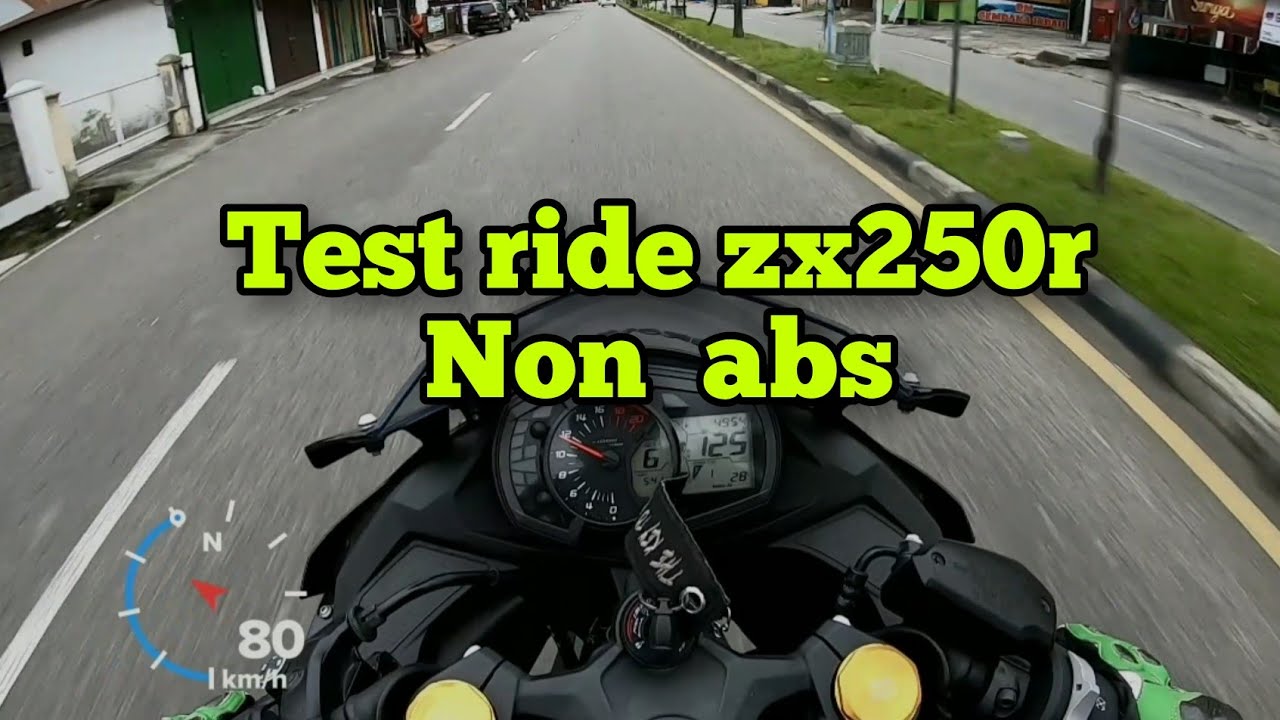 ZX-25R test ride malah di kerjain...  #kawasaki #zx25r