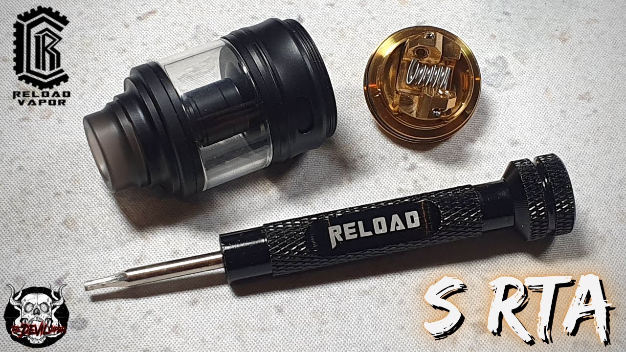RELOAD VAPOR S RTA Review + Build - AWESOME!