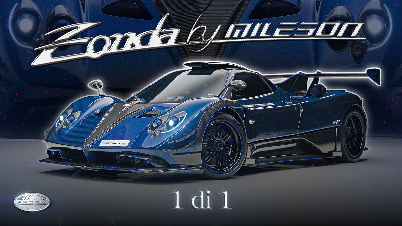 The Only One in the World : Pagani Zonda by Mileson | 4k