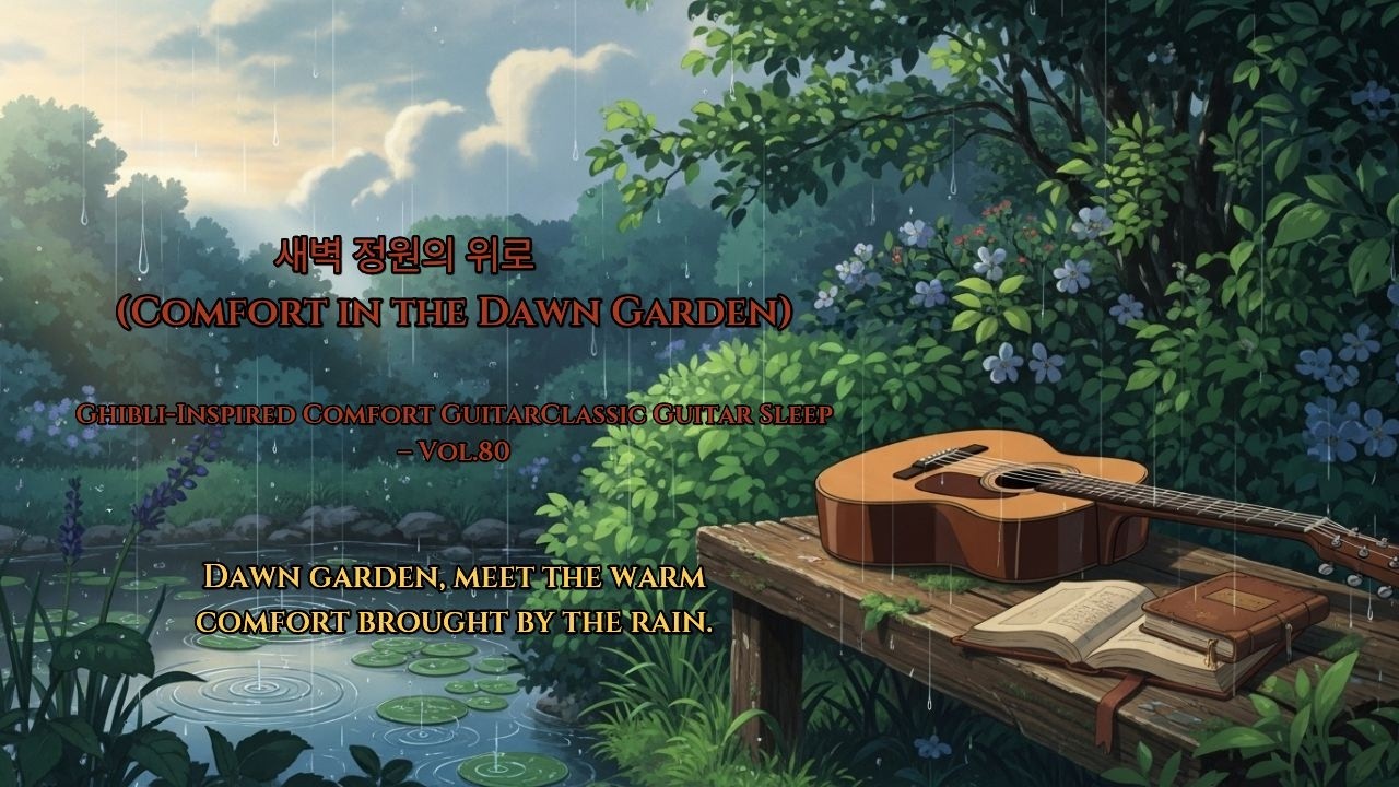 새벽 정원의 위로 (Comfort in the Dawn Garden)