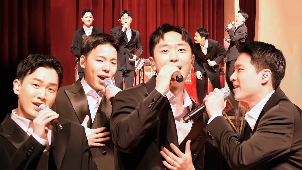 고우림 Ko Woorim, 김현서, 손병효, 김지훈 'Come Alive' 국립서울현충원 2025년 봄의 소리 작은음악회 #포레스텔라 #forestella #군악대